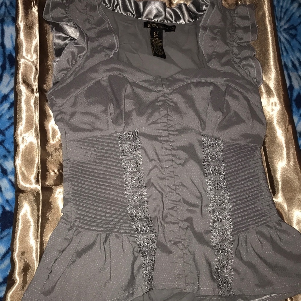 Sleeveless women’s corset top Blouse